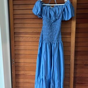 Abercrombie & Fitch Blue Maxi Dress